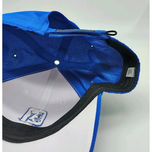 TPC Sawgrass The Players Golf Preppy Sportswear Hat Cap Blue White UPF 50+ - Picture 3 of 6